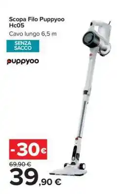 Carrefour Scopa Filo Puppyoo Hc05 offerta