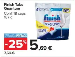 Carrefour Finish Tabs Quantum offerta