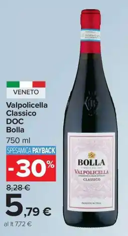 Carrefour Valpolicella Classico DOC Bolla offerta