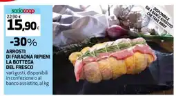 Coop ARROSTI DI FARAONA RIPIENI LA BOTTEGA DEL FRESCO offerta