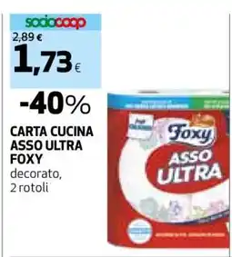 Coop CARTA CUCINA ASSO ULTRA FOXY offerta