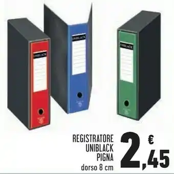 Conad Superstore Registratore uniblack offerta