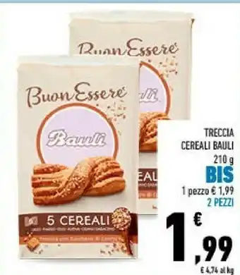 Conad Treccia cereali offerta