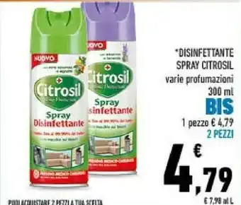 Conad Citrosil disinfettante spray offerta