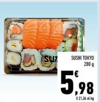 Conad Sushi tokyo offerta