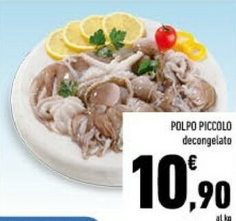 Conad Polpo piccolo decongelato offerta