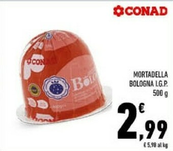 Conad Conad mortadella bologna igp offerta
