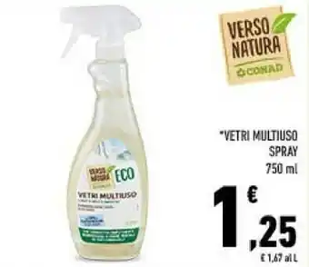 Conad Conad vetri multiuso spray offerta