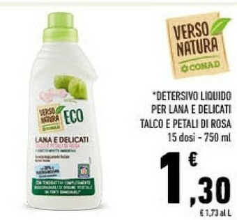 Conad Conad detersivo liquido per lana e delicati offerta