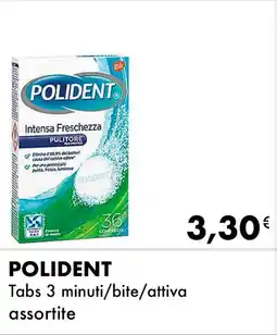 Iper Tosano POLIDENT Tabs 3 minuti/bite/attiva offerta