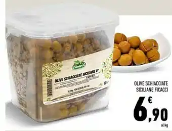Conad Olive schiacciate siciliane offerta