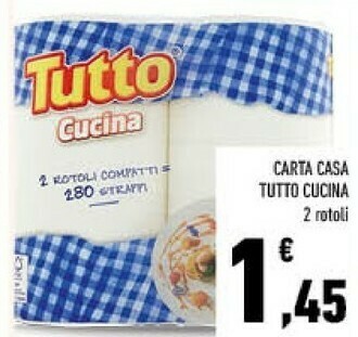 Conad Carta casa tutto cucina offerta