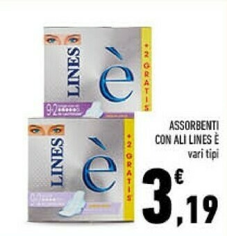 Conad Assorbenti con ali offerta