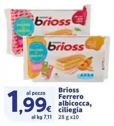 Sigma Brioss Ferrero albicocca, ciliegia offerta