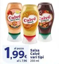 Sigma Salsa Calvé offerta