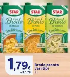 Sigma Brodo pronto offerta