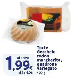 Sigma Torte Gecchele rodon margherita, quadrone variegato offerta