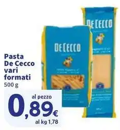 Sigma Pasta De Cecco offerta