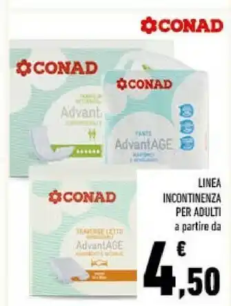 Conad Conad incontinenza per adulti offerta
