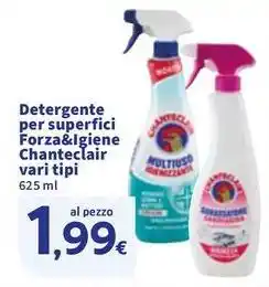 Sigma Detergente per superfici Forza&lgiene Chanteclair offerta