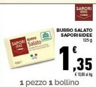Conad Conad burro salato sapori e idee offerta