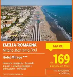 Lidl Hotel Mirage offerta