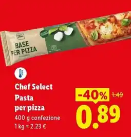 Lidl Chef Select Pasta per pizza offerta