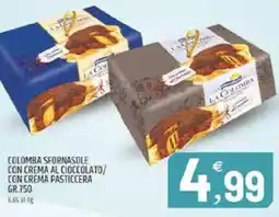 Ard Discount Colomba sfornasole con crema al cioccolato/ con crema pasticcera offerta