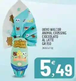 Ard Discount Uovo walcor animal crossing cioccolato al latte offerta