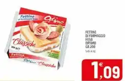 Ard Discount Fettine di formaggio fuso OPTIMO offerta