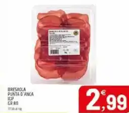 Ard Discount Bresaola punta d'anca igp offerta
