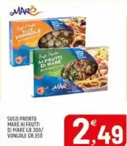 Ard Discount Sugo pronto mare ai frutti di mare / vongole offerta