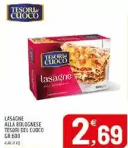 Ard Discount Lasagne alla bolognese TESORI DEL CUOCO offerta