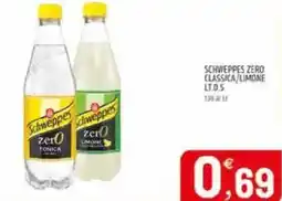 Ard Discount Schweppes zero classica/limone offerta