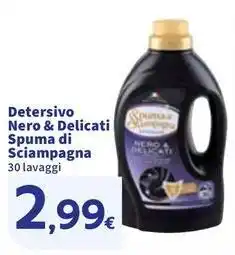 Sigma Detersivo Nero & Delicati Spuma di Sciampagna offerta