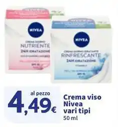 Sigma Crema viso Nivea offerta