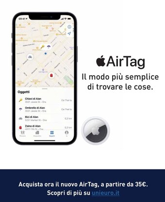 Unieuro Airtag offerta