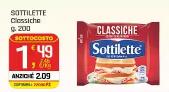 Supermercati Dok SOTTILETTE Classiche offerta