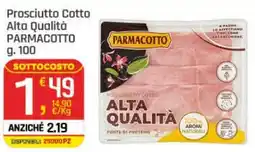 Supermercati Dok Prosciutto Cotto Alta Qualità PARMACOTTO offerta