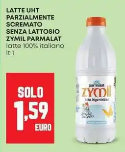 Panorama Latte uht parzialmente scremato senza lattosio zymil PARMALAT offerta