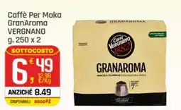 Supermercati Dok Caffè Per Moka GranAroma VERGNANO offerta