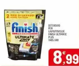 Ard Discount Detersivo per lavastoviglie finish ultimate plus tabs x48 offerta