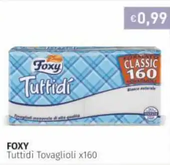 Prezzemolo e Vitale Foxy Tuttidí Tovaglioli x160 offerta