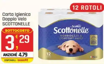Supermercati Dok Carta Igienica Doppio Velo SCOTTONELLE offerta