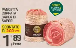 Supermercati Dok Pancetta coppata SAPER DI SAPORI offerta