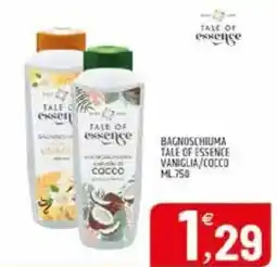 Ard Discount Bagnoschiuma tale of essence vaniglia/cocco offerta