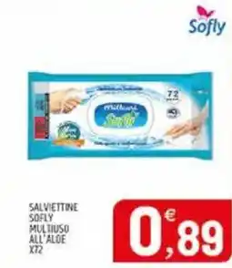 Ard Discount Salviettine sofly multiuso all'aloe offerta