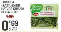Supermercati Dok Rucola, lattughino natura chiama SELEX offerta