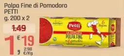 Supermercati Dok Polpa Fine di Pomodoro PETTI offerta