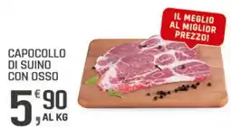 Supermercati Dok Capocollo di suino con osso offerta